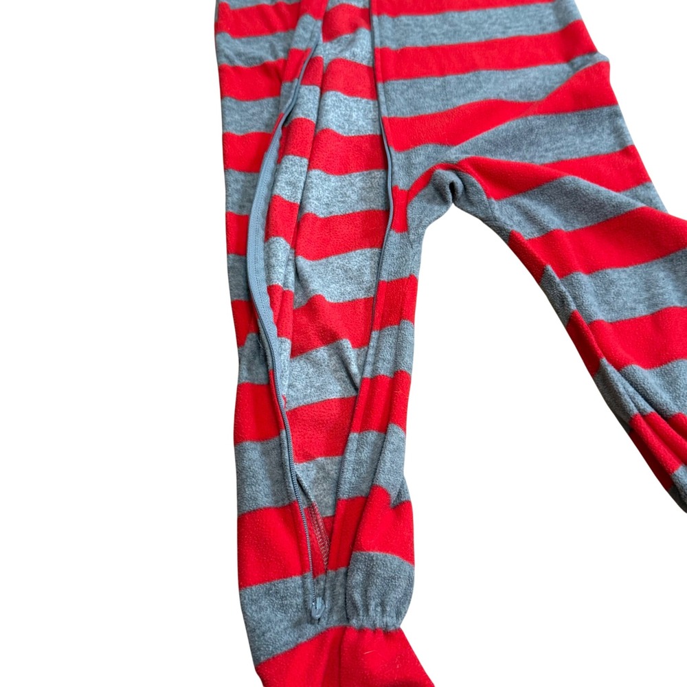 Carters Toddler Boys 4T Fleece Footed Pajamas Lot 3 Santa Trucks Winter Fall - Picture 11 of 13